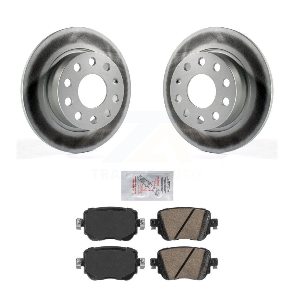 Coated Disc Rotors and Ceramic Brake Pads Kit-KGA-104074 - Kit.bestparts.ca
