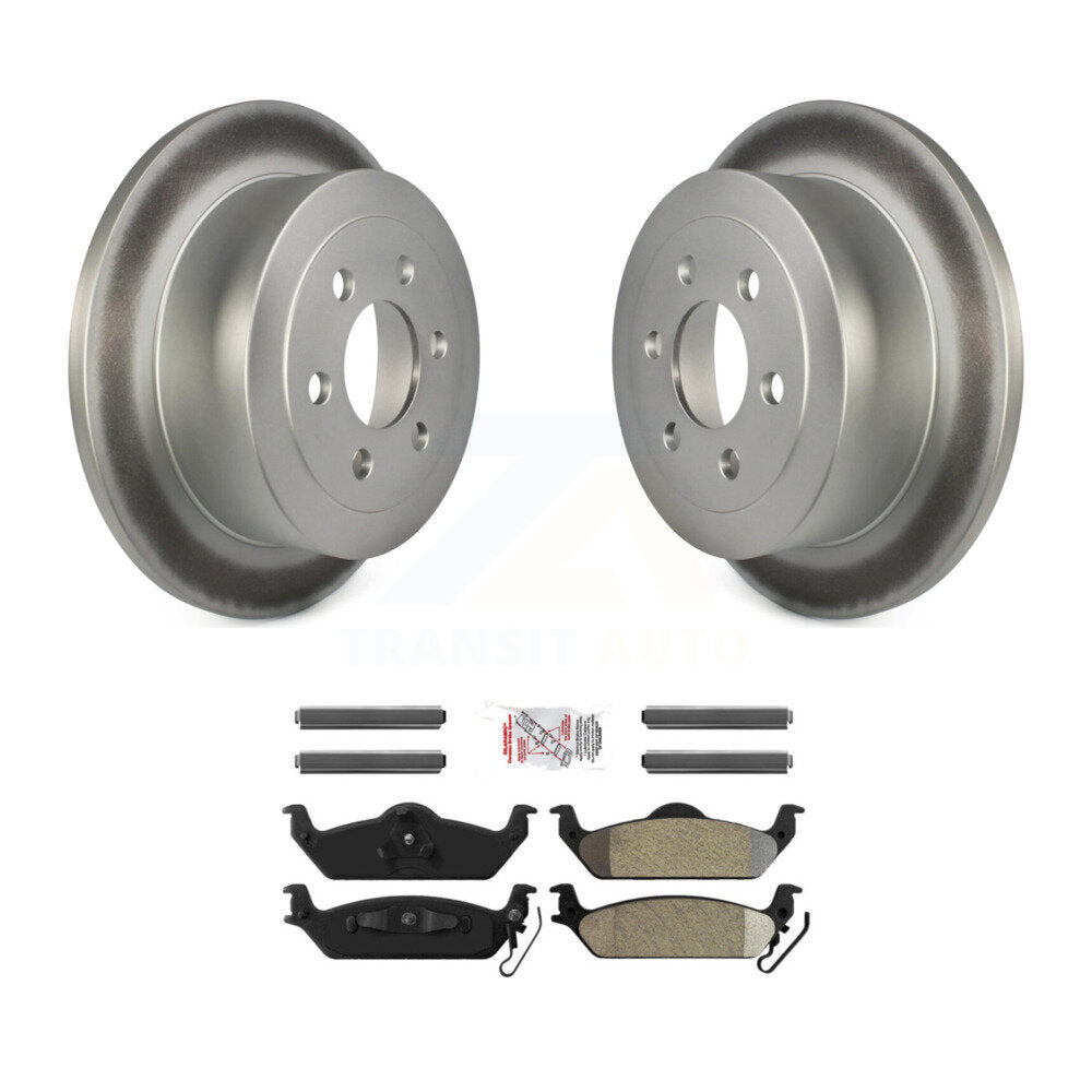 Coated Disc Rotors and Semi-Metallic Brake Pads Kit-KGA-104080 - Kit.bestparts.ca Kit.bestparts.ca