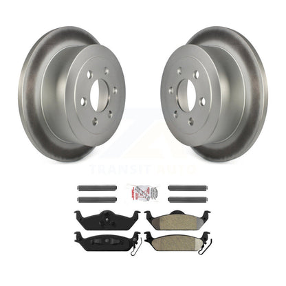 Coated Disc Rotors and Semi-Metallic Brake Pads Kit-KGA-104080 - Kit.bestparts.ca