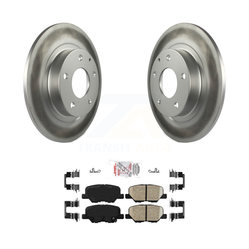 Coated Disc Rotors and Ceramic Brake Pads Kit-KGA-104119 - Kit.bestparts.ca