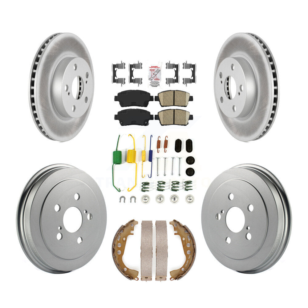 coated disc rotors and ceramic brake pads-kga-104184 - Kit.bestparts.ca