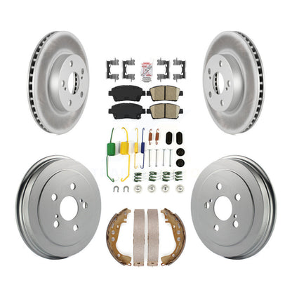 coated disc rotors and ceramic brake pads-kga-104184 - Kit.bestparts.ca