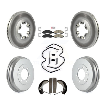 coated disc rotors and ceramic brake pads-kga-104196 - Kit.bestparts.ca