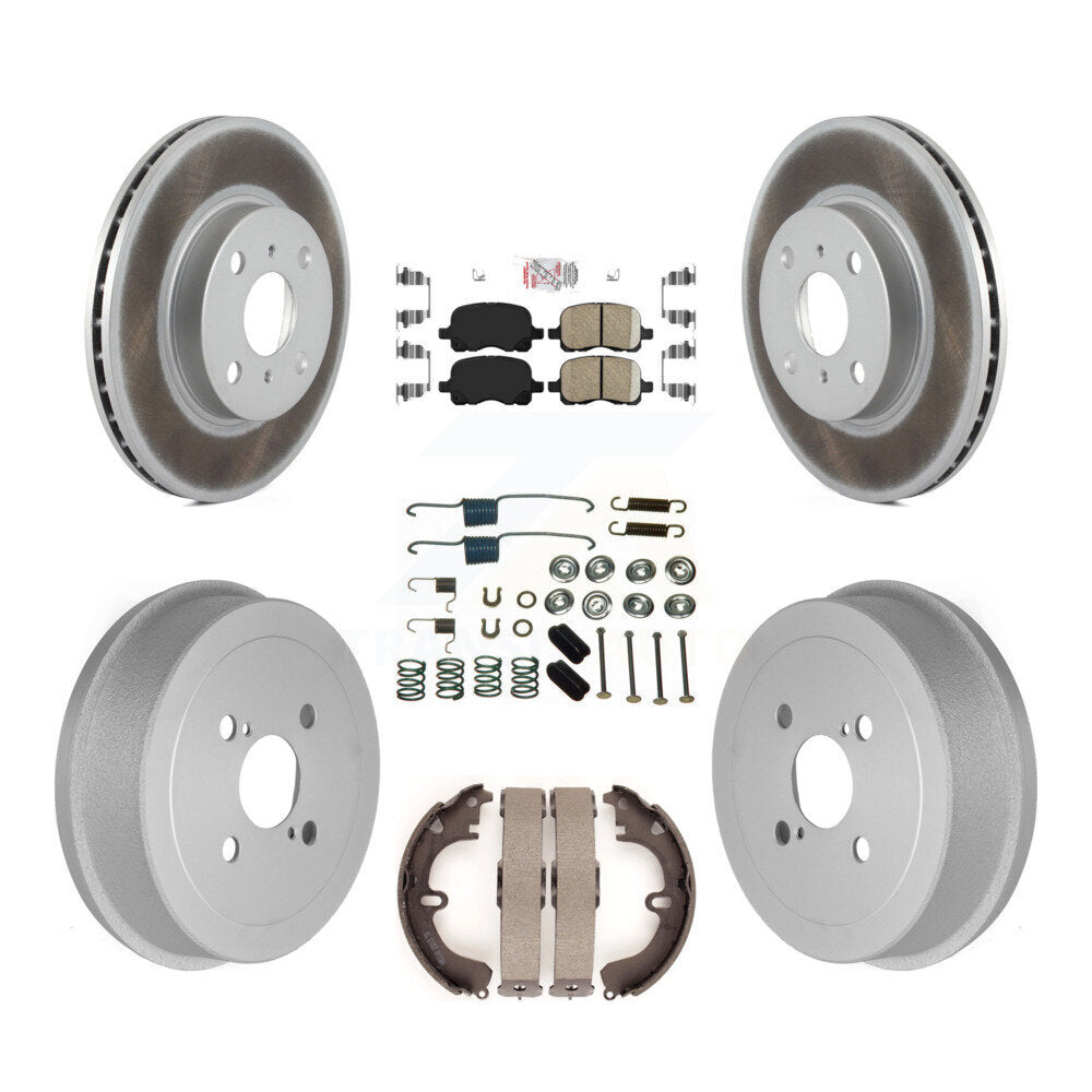 coated disc rotors and ceramic brake pads-kga-104198 - Kit.bestparts.ca