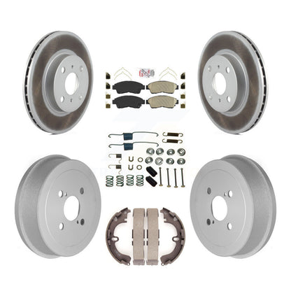 Coated Disc Rotors and Ceramic Brake Pads Kit-KGA-104203 - Kit.bestparts.ca