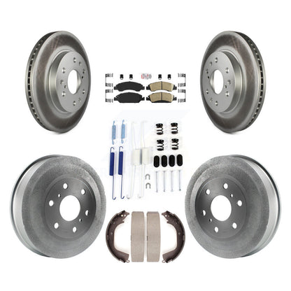 Coated Disc Rotors and Ceramic Brake Pads Kit-KGA-104205 - Kit.bestparts.ca