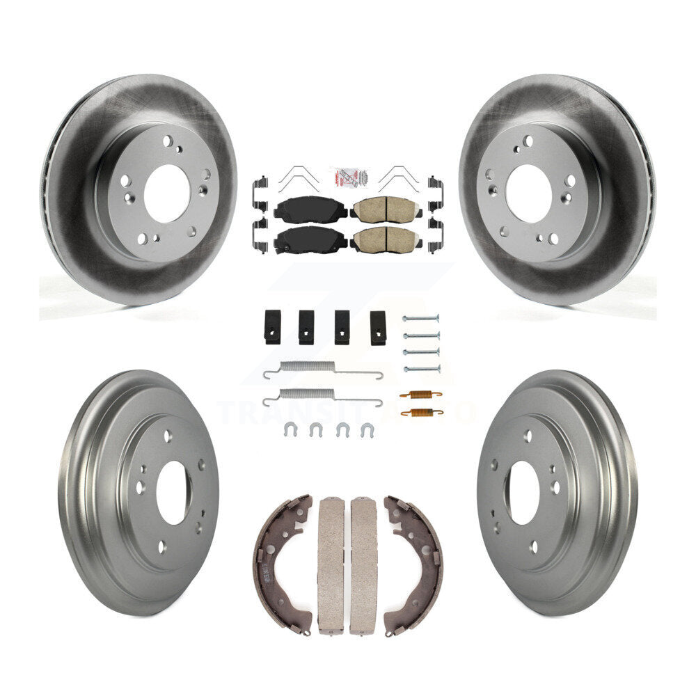 Coated Disc Rotors and Ceramic Brake Pads Kit-KGA-104217 - Kit.bestparts.ca