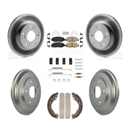 Coated Disc Rotors and Ceramic Brake Pads Kit-KGA-104217 - Kit.bestparts.ca