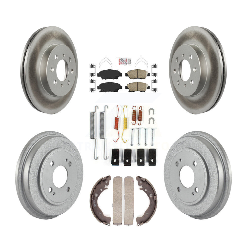 Coated Disc Rotors and Ceramic Brake Pads Kit-KGA-104219 - Kit.bestparts.ca