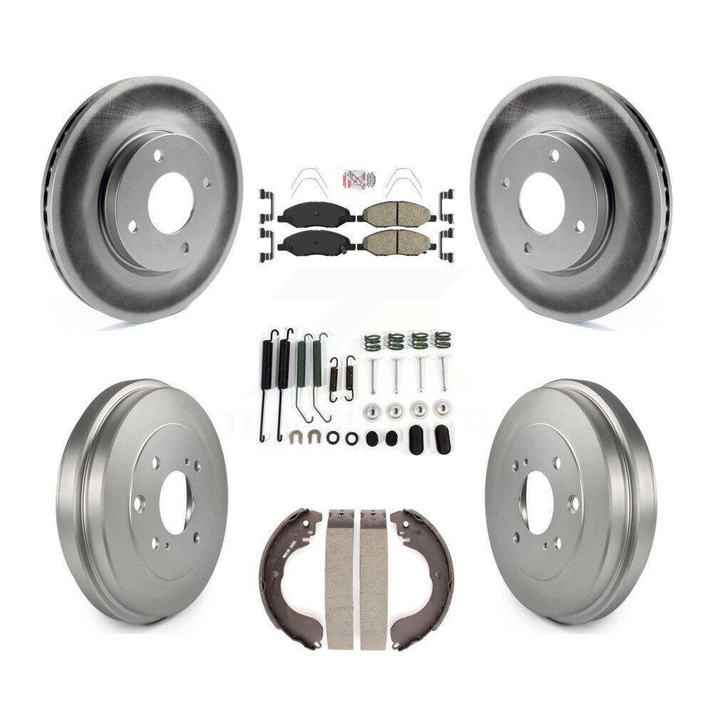 Coated Disc Rotors and Ceramic Brake Pads Kit-KGA-104226 - Kit.bestparts.ca