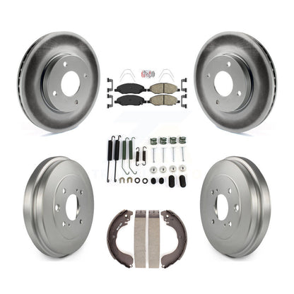 Coated Disc Rotors and Ceramic Brake Pads Kit-KGA-104226 - Kit.bestparts.ca