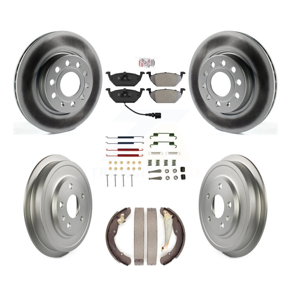 Coated Disc Rotors and Semi-Metallic Brake Pads Kit-KGA-104227 - Kit.bestparts.ca Kit.bestparts.ca