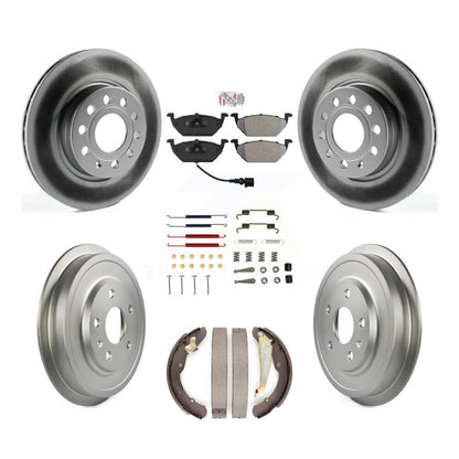 Coated Disc Rotors and Semi-Metallic Brake Pads Kit-KGA-104227 - Kit.bestparts.ca