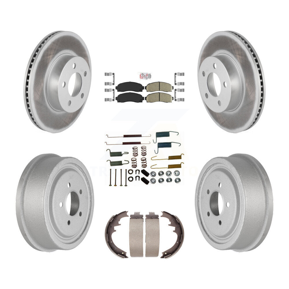Coated Disc Rotors and Ceramic Brake Pads Kit-KGA-104230 - Kit.bestparts.ca Kit.bestparts.ca