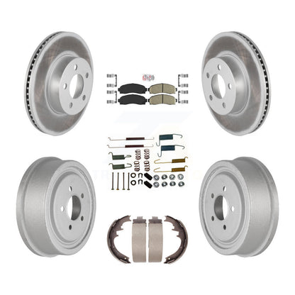 Coated Disc Rotors and Ceramic Brake Pads Kit-KGA-104230 - Kit.bestparts.ca