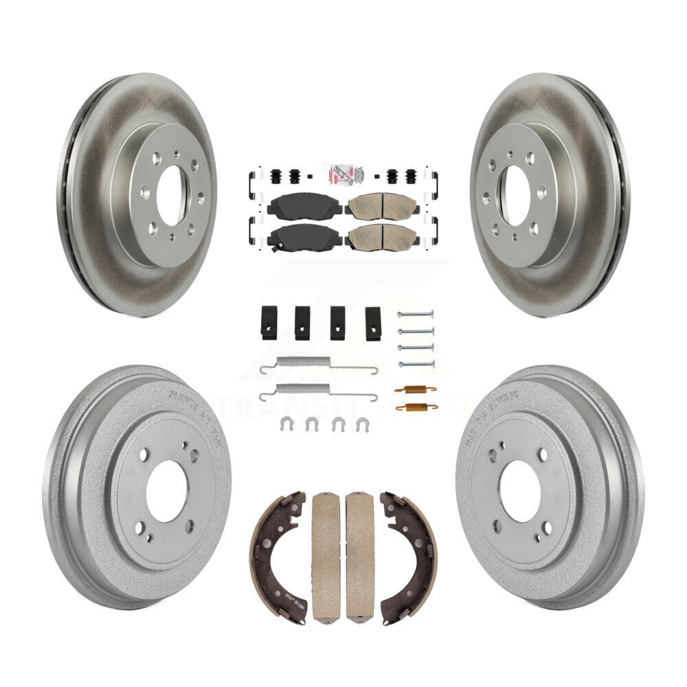 Coated Disc Rotors and Ceramic Brake Pads Kit-KGA-104238 - Kit.bestparts.ca