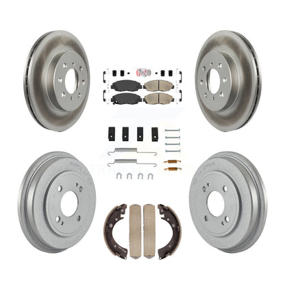 Coated Disc Rotors and Ceramic Brake Pads Kit-KGA-104238 - Kit.bestparts.ca