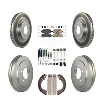 Coated Disc Rotors and Ceramic Brake Pads Kit-KGA-104245 - Kit.bestparts.ca