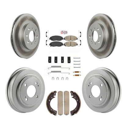 Coated Disc Rotors and Ceramic Brake Pads Kit-KGA-104250 - Kit.bestparts.ca