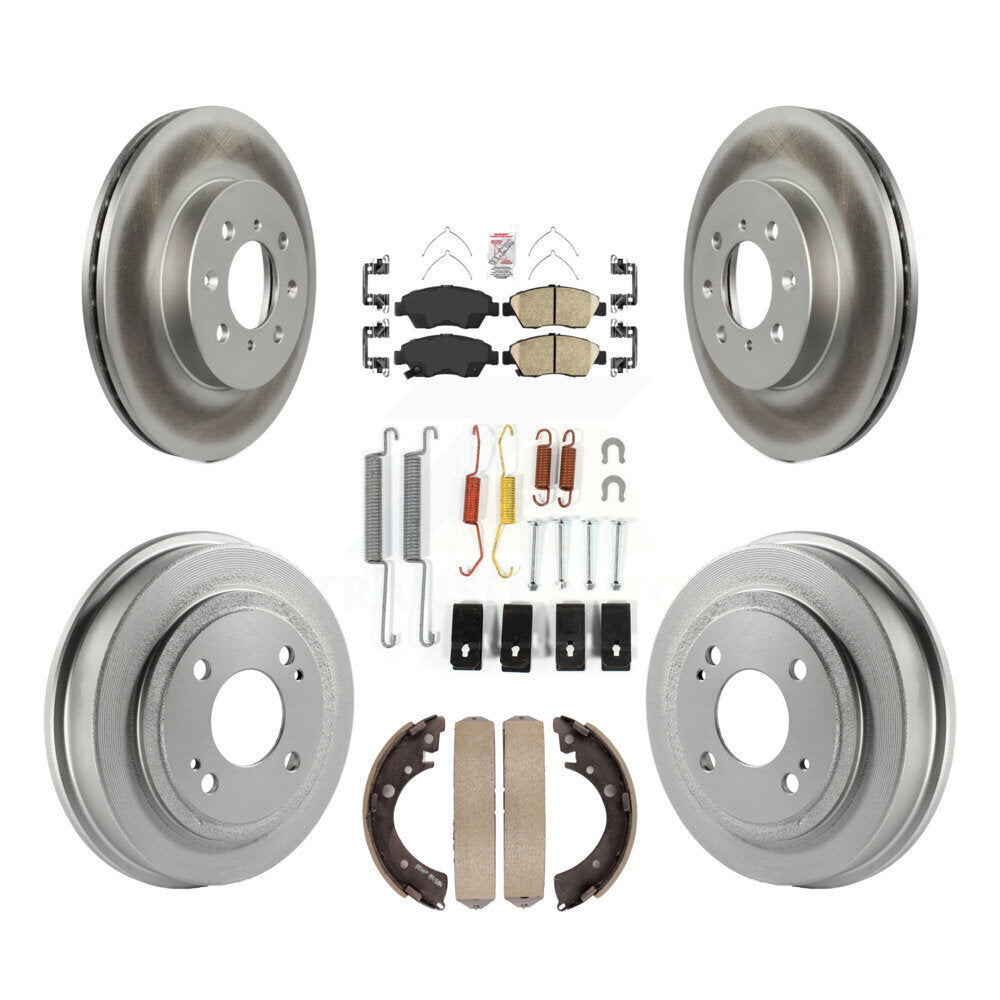 Coated Disc Rotors and Ceramic Brake Pads Kit-KGA-104251 - Kit.bestparts.ca