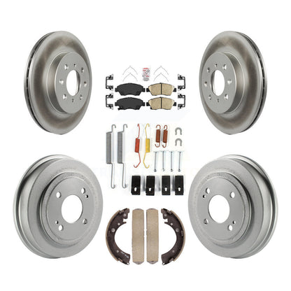 Coated Disc Rotors and Ceramic Brake Pads Kit-KGA-104251 - Kit.bestparts.ca
