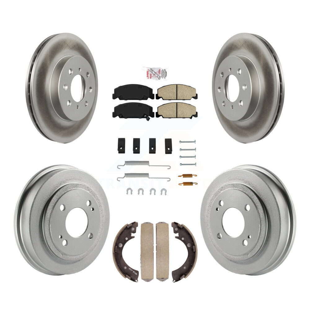 Coated Disc Rotors and Ceramic Brake Pads Kit-KGA-104253 - Kit.bestparts.ca