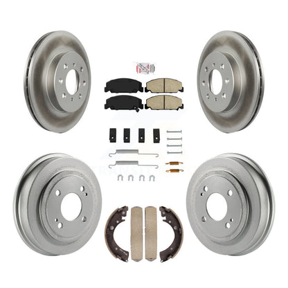 Coated Disc Rotors and Ceramic Brake Pads Kit-KGA-104253 - Kit.bestparts.ca