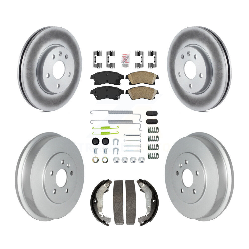 Coated Disc Rotors and Ceramic Brake Pads Kit-KGA-104274 - Kit.bestparts.ca Kit.bestparts.ca