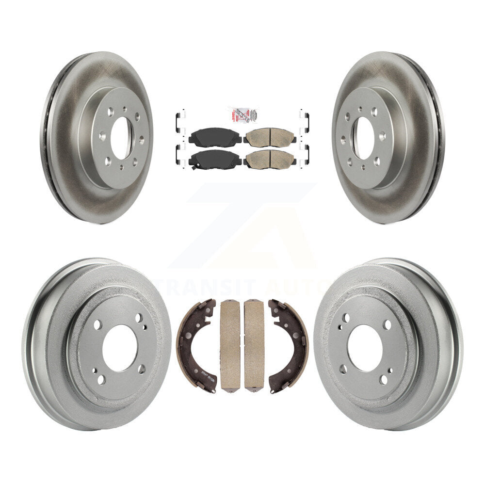 Coated Disc Rotors and Ceramic Brake Pads Kit-KGA-104283 - Kit.bestparts.ca Kit.bestparts.ca