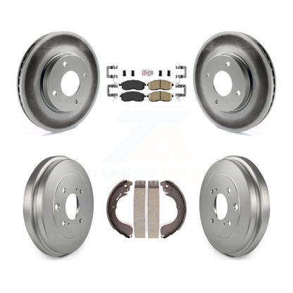 Coated Disc Rotors and Ceramic Brake Pads Kit-KGA-104291 - Kit.bestparts.ca