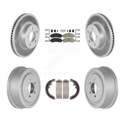 Coated Disc Rotors and Ceramic Brake Pads Kit-KGA-104305 - Kit.bestparts.ca