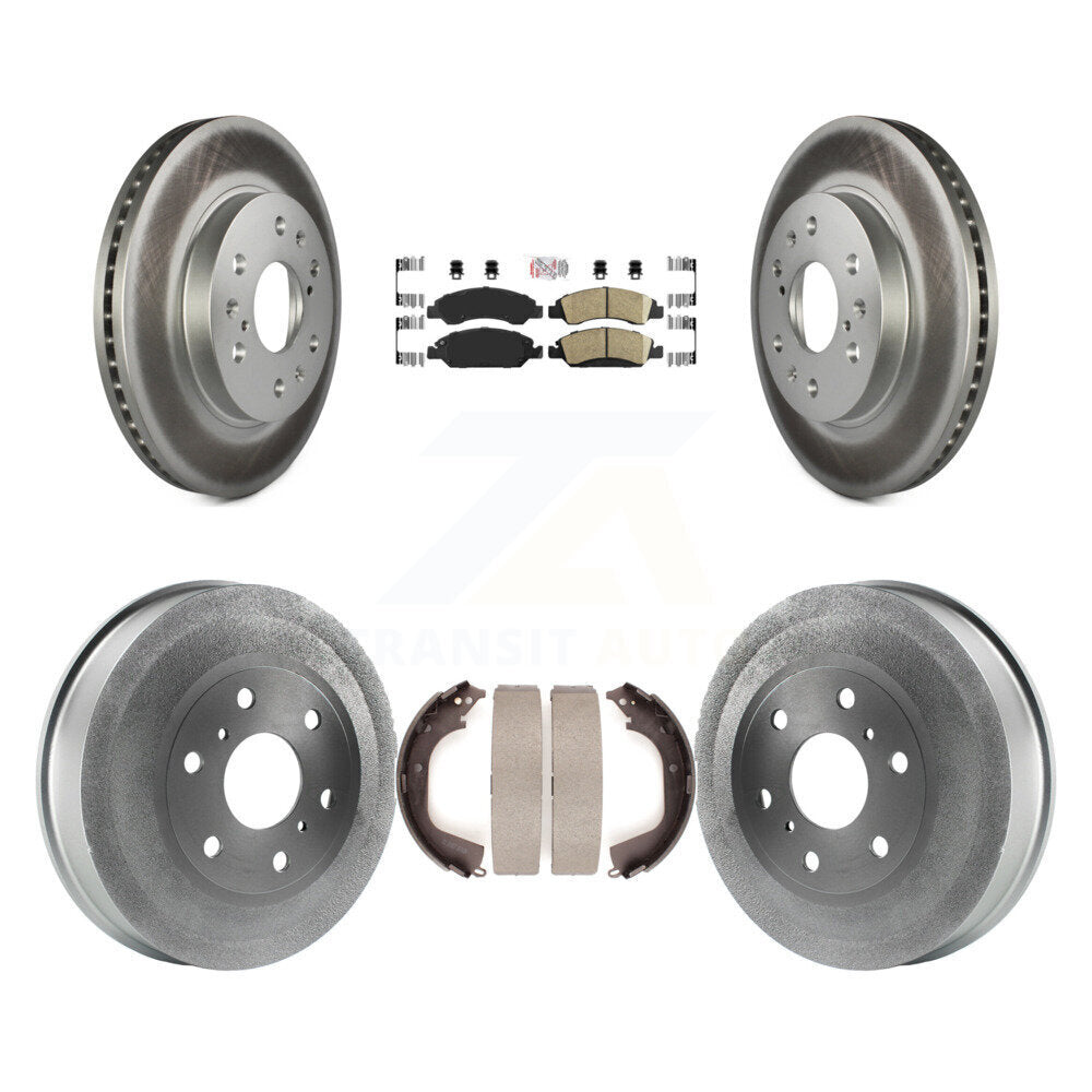 Coated Disc Rotors and Ceramic Brake Pads Kit-KGA-104356 - Kit.bestparts.ca Kit.bestparts.ca