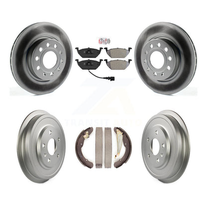 Coated Disc Rotors and Semi-Metallic Brake Pads Kit-KGA-104378 - Kit.bestparts.ca