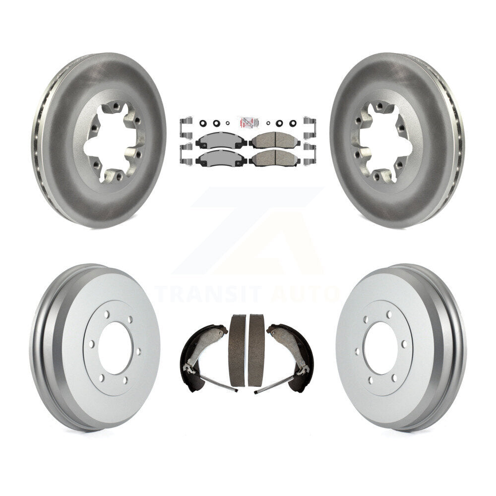 coated disc rotors and ceramic brake pads-kga-104392 - Kit.bestparts.ca