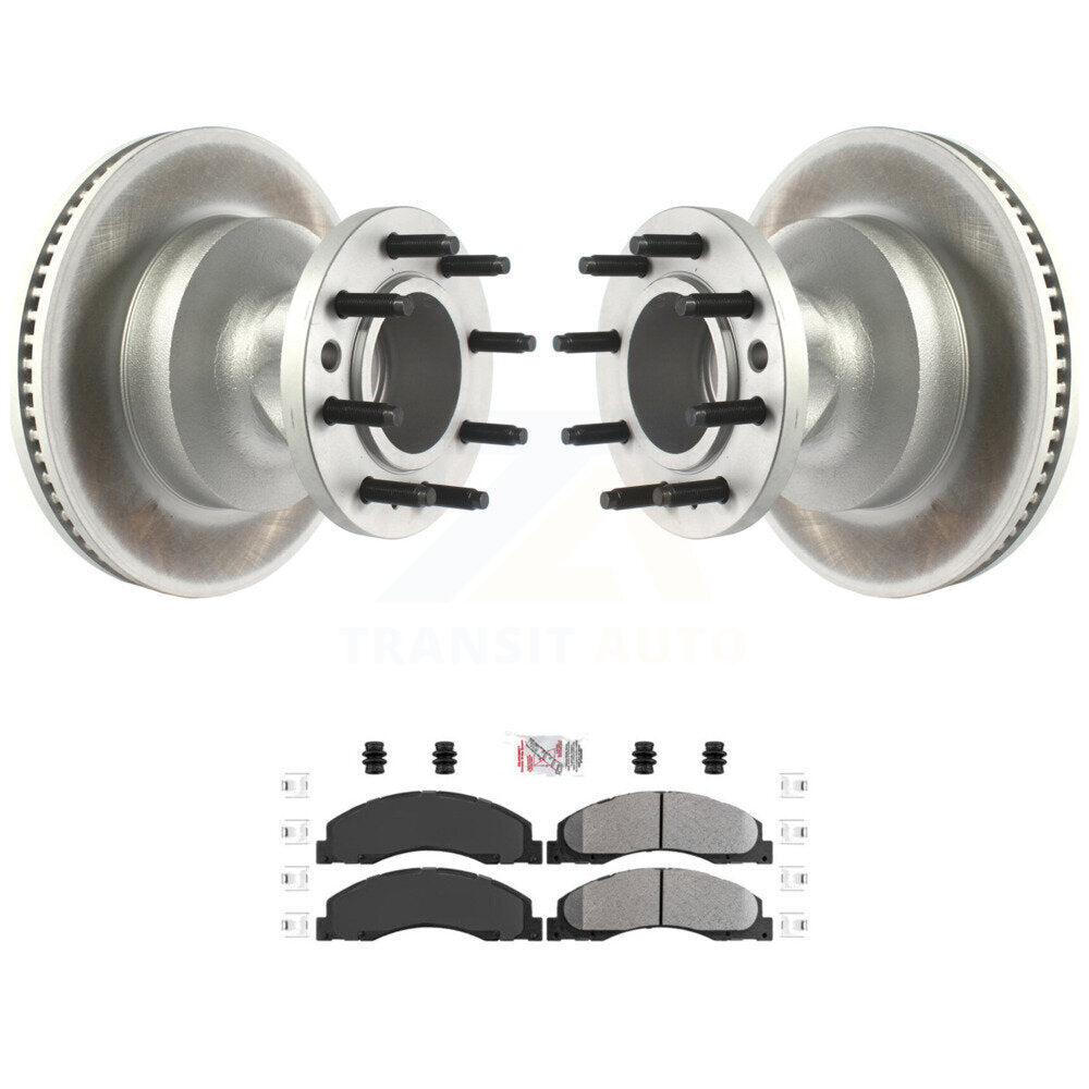 Coated Disc Rotors and Semi-Metallic Brake Pads Kit-KGA-104439 - Kit.bestparts.ca Kit.bestparts.ca