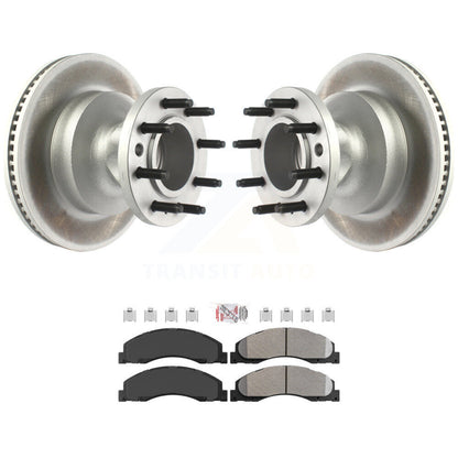 Coated Disc Rotors and Semi-Metallic Brake Pads Kit-KGA-104440 - Kit.bestparts.ca
