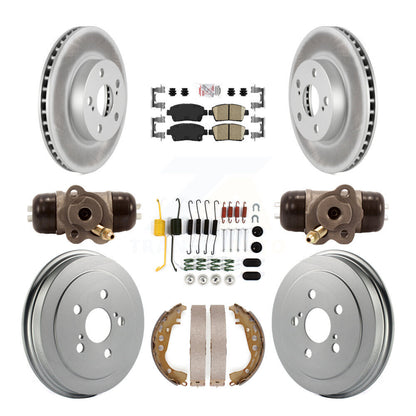 coated disc rotors and ceramic brake pads-kga-104457 - Kit.bestparts.ca
