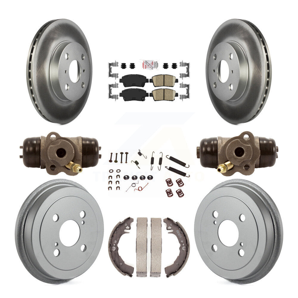 Coated Disc Rotors and Ceramic Brake Pads Kit-KGA-104466 - Kit.bestparts.ca