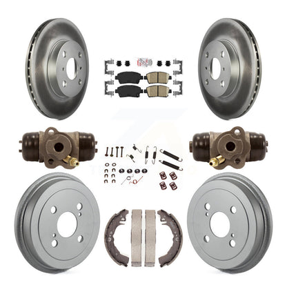 Coated Disc Rotors and Ceramic Brake Pads Kit-KGA-104466 - Kit.bestparts.ca