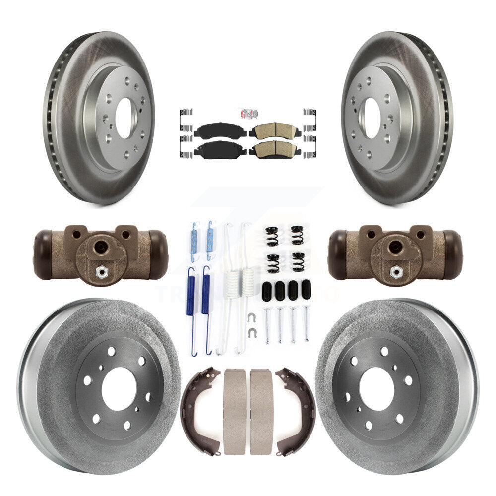 Coated Disc Rotors and Ceramic Brake Pads Kit-KGA-104499 - Kit.bestparts.ca