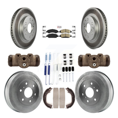 Coated Disc Rotors and Ceramic Brake Pads Kit-KGA-104499 - Kit.bestparts.ca