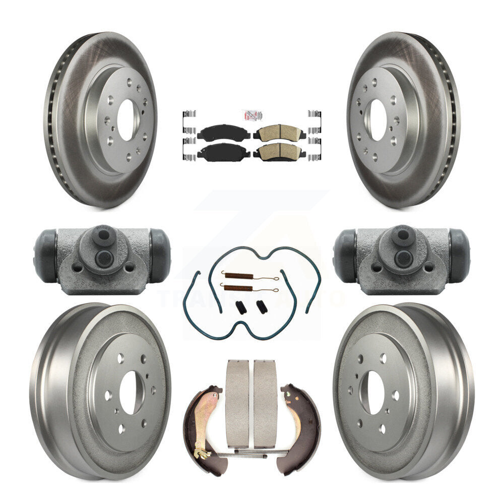 Coated Disc Rotors and Ceramic Brake Pads Kit-KGA-104505 - Kit.bestparts.ca Kit.bestparts.ca