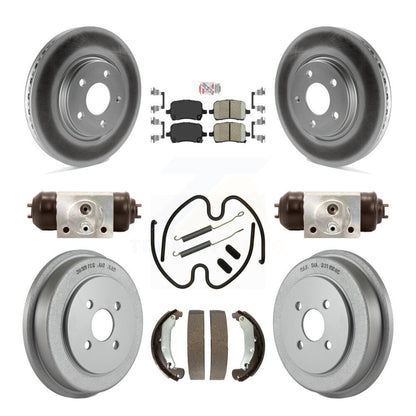 Coated Disc Rotors and Ceramic Brake Pads Kit-KGA-104528 - Kit.bestparts.ca