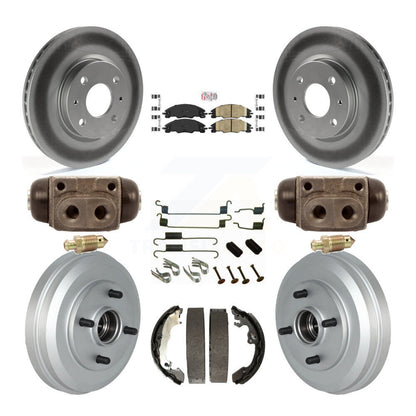 Coated Disc Rotors and Ceramic Brake Pads Kit-KGA-104548 - Kit.bestparts.ca