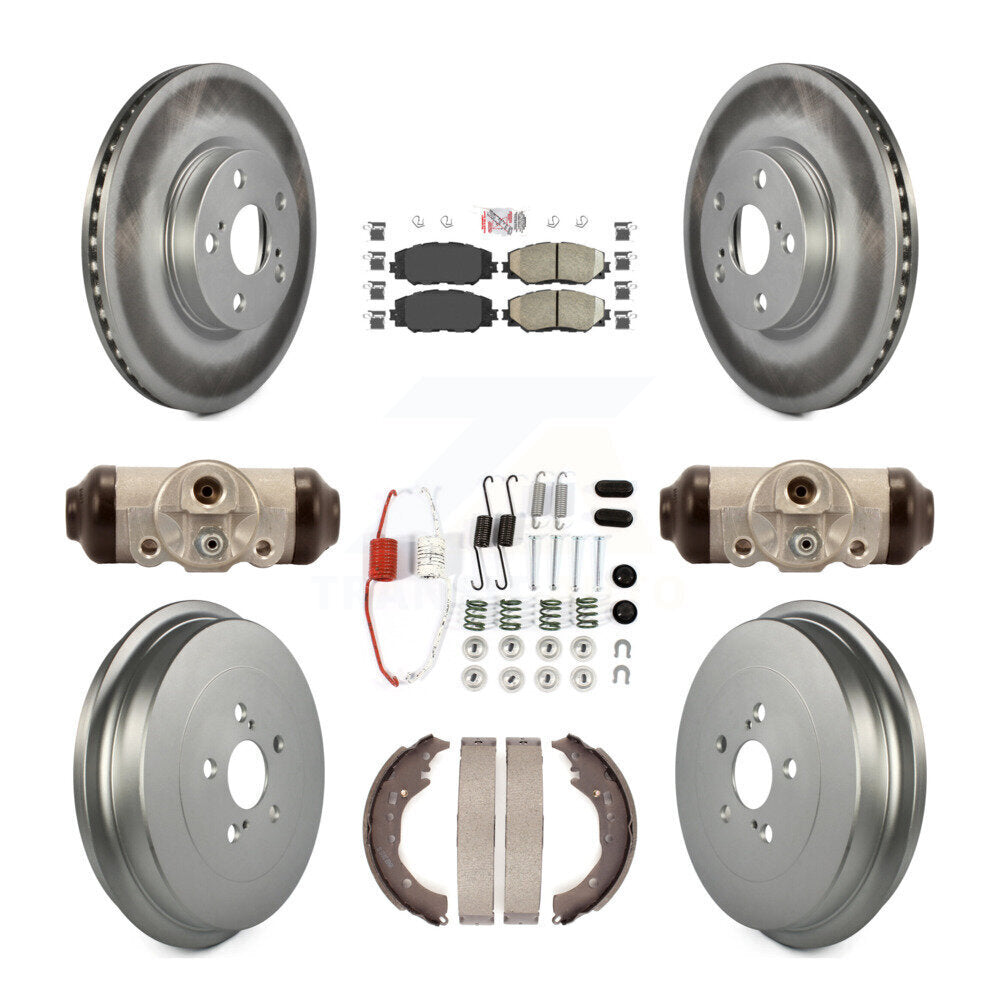 Coated Disc Rotors and Ceramic Brake Pads Kit-KGA-104549 - Kit.bestparts.ca