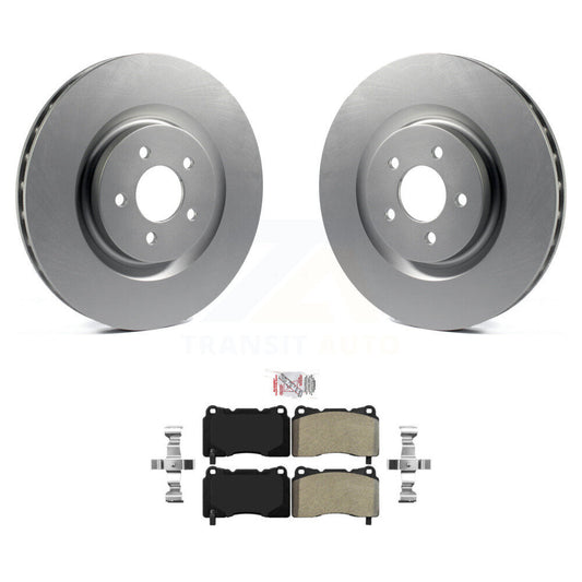 Coated Disc Rotors and Semi-Metallic Brake Pads Kit-KGA-104598 - Kit.bestparts.ca