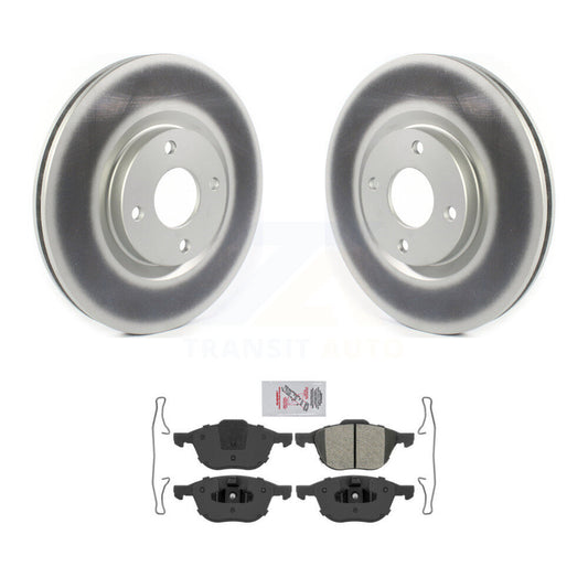 Coated Disc Rotors and Semi-Metallic Brake Pads Kit-KGA-104599 - Kit.bestparts.ca