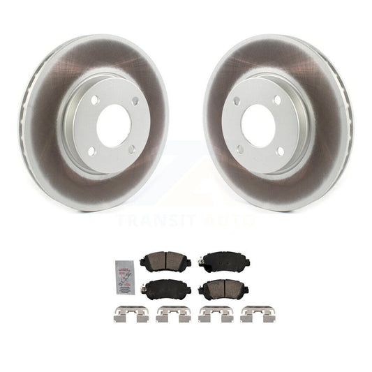 Coated Disc Rotors and Ceramic Brake Pads Kit-KGA-104610 - Kit.bestparts.ca