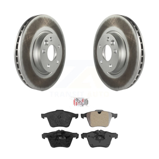 Coated Disc Rotors and Semi-Metallic Brake Pads Kit-KGA-104618 - Kit.bestparts.ca