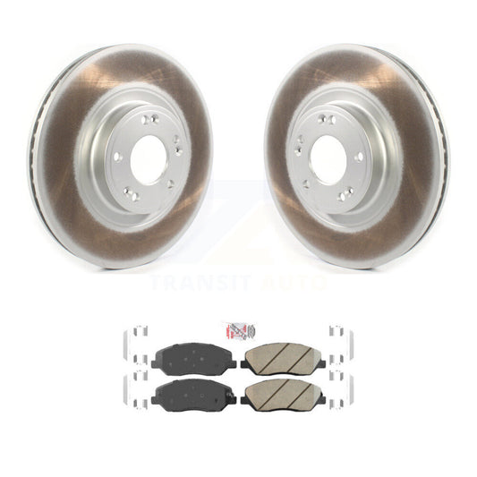 Coated Disc Rotors and Ceramic Brake Pads Kit-KGA-104625 - Kit.bestparts.ca